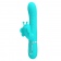 Аквамариновый вибратор-кролик Ridgely - 22,6 см. - Baile купить в Оренбурге с доставкой в Orgasmix.ru Аквамариновый вибратор-кролик Ridgely - 22,6 см. - Baile