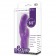 Фиолетовый вибратор с клиторальным стимулятором MATES FANTASY RECHARGE VIBRATOR - 17 см. - NMC