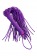 Сиреневый флоггер из веревки Theatre - 48,5 см. - ToyFa - купить с доставкой в Оренбурге
